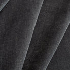 a dark grey performance upholstery fabric