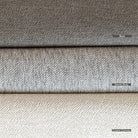 Ridgley high performance upholstery fabric collection in cream, grey and bark brown