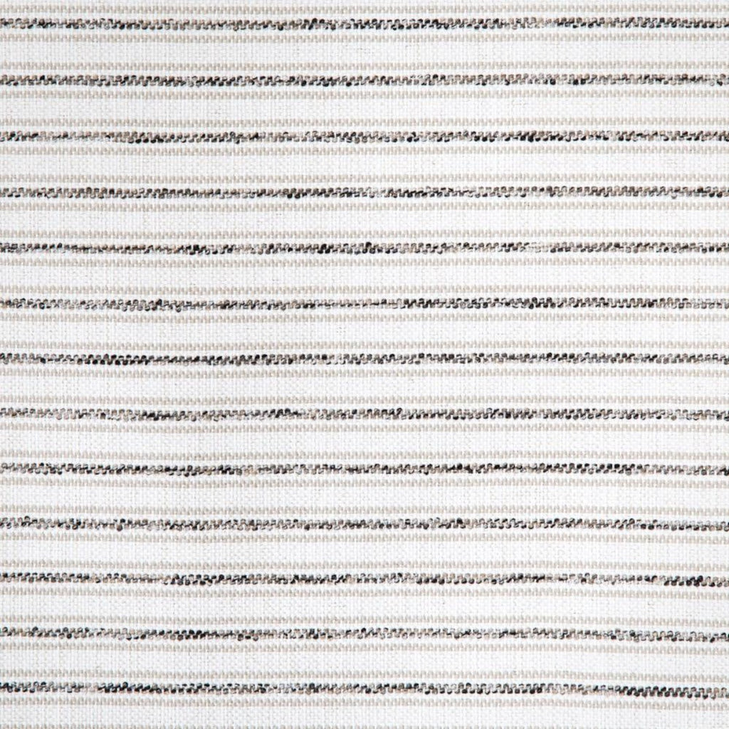Rodin Stripe, Natural - From our High Performance upholstery fabric line is this neutral stripe fabric in cream, beige, and black weave.