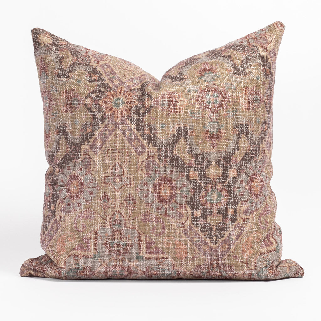 Serafina 22x22 Plum Pillow from Tonic Living