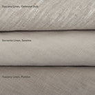 neutral colour linen fabrics from tonic living