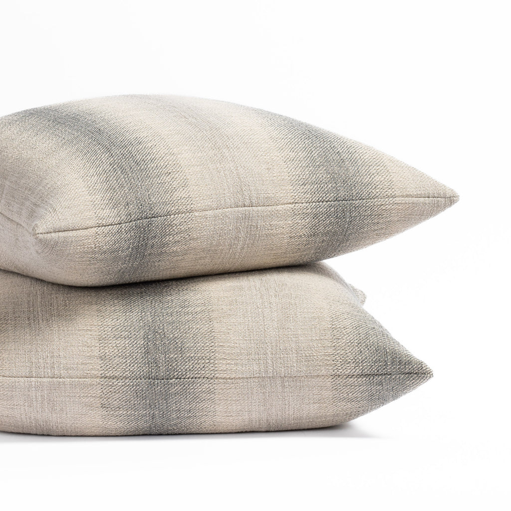 Tahoe Blue Smoke throw pillows from Tonic Living