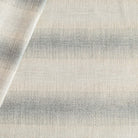  a blue grey and sandy cream wide ombre stripe upholstery fabric