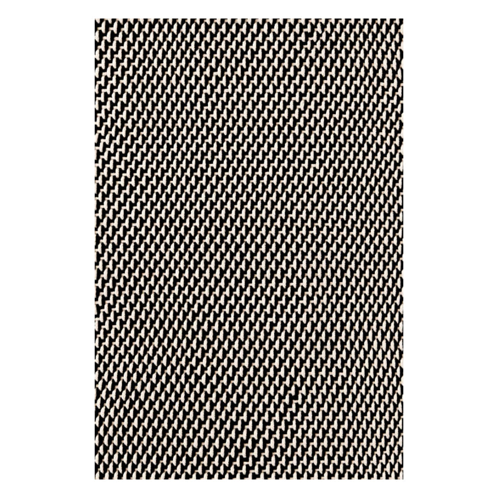 two tone rope black ivory dash and albert tonic living rugs