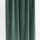 Valentina Velvet, Jade sage grey green fabric with blue undertones